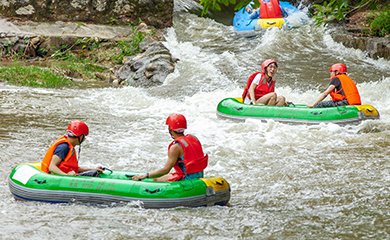 Rafting preparation